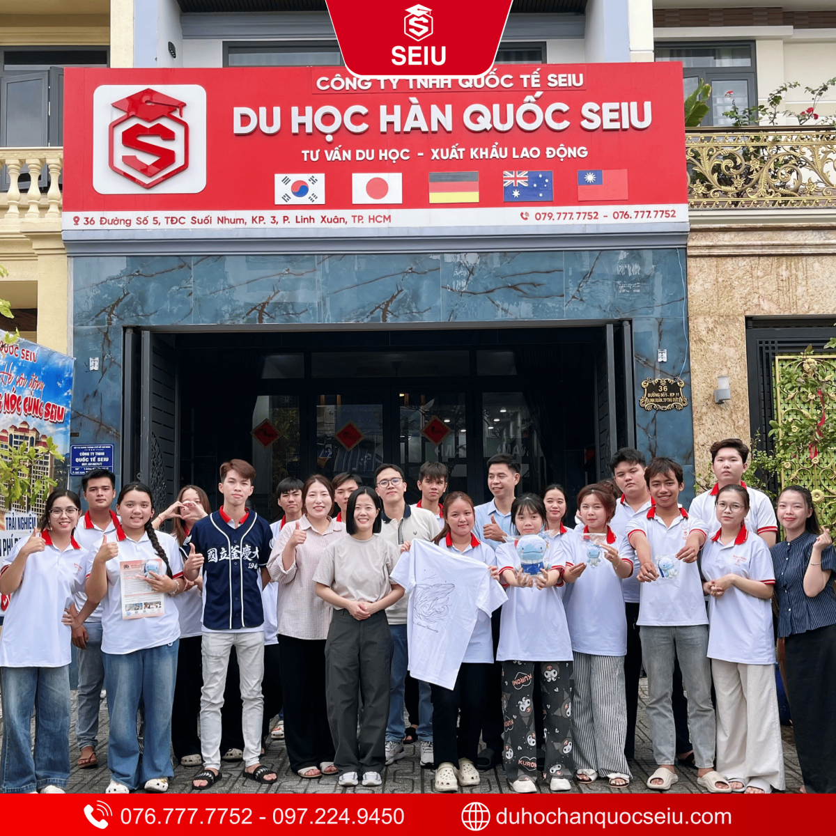 Đại diện Đại học Quốc gia Pukyong ghé thăm SEIU